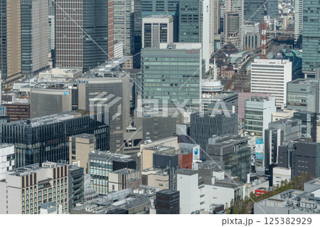 東京駅周辺の俯瞰写真 東京駅周辺の俯瞰写真 125382929