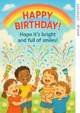 みんなでハッピーバースデー! みんなでハッピーバースデー! 125383103