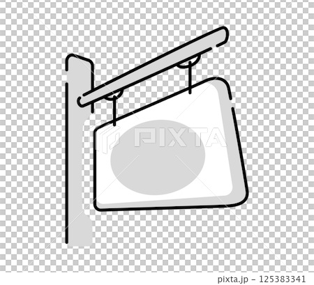 Simple sign illustration vector 125383341