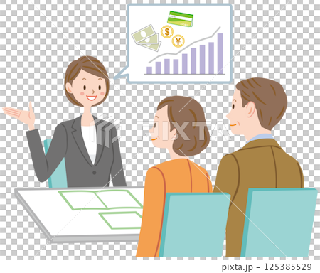 資產管理、退休、投資、諮詢、夫妻、NISA 125385529