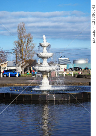 小樽　運河公園の噴水 125386343