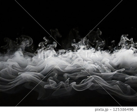 ドライアイスの煙（ai生成画像） 125386496