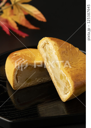 栗まんじゅう 紅葉 栗まんじゅう 紅葉 125387645