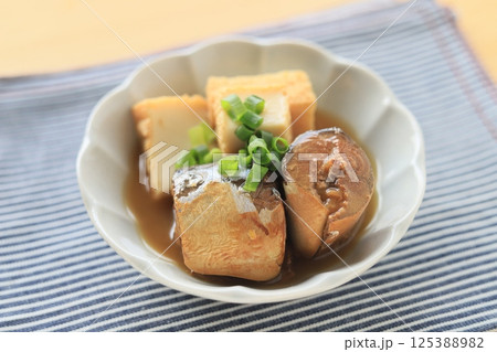 お手軽でおいしい!さば缶と厚揚げの味噌煮 お手軽でおいしい!さば缶と厚揚げの味噌煮 125388982