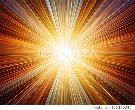 放射状の光(ai生成画像) 放射状の光(ai生成画像) 125389243