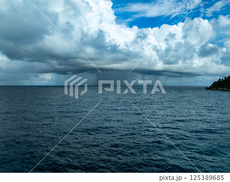 Aerial view beautiful sea surface nature background,Amazing waves texture ocean with clouds Aerial view beautiful sea surface nature background,Amazing waves texture ocean with clouds 125389685