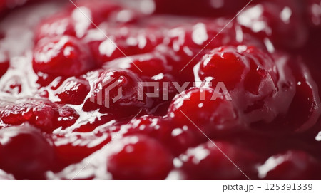 Fresh bowl of cherries displayed beautifully ready to be enjoyed as a healthy snack option 125391339