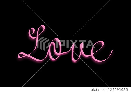 Loveの線画 125391986