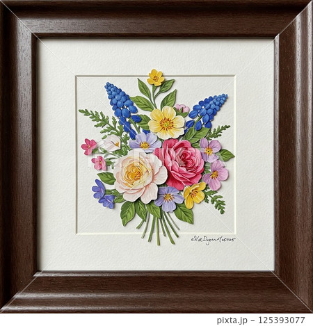 花のデコパージュ 花のデコパージュ 125393077