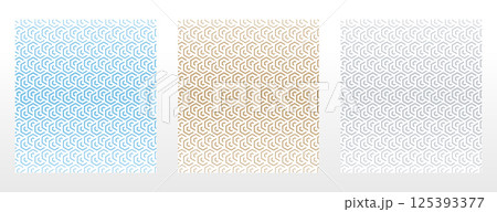 Set of abstract geometric patterns. Seamless vector backgrounds. Colored ornaments Graphic modern patterns Simple lattice graphic design 125393377