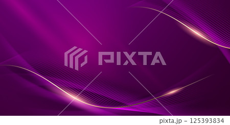 purple abstract background with luxury elements vector illustration 125393834