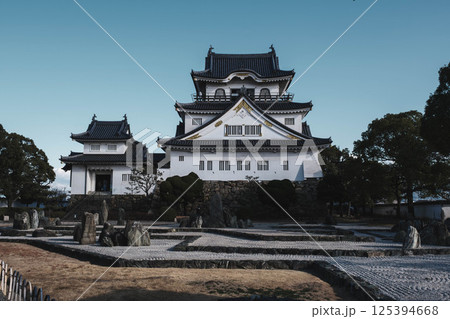 [岸和田城]歴史深いお城の風景 125394668