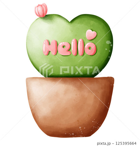 English Alphabet in a pot 125395664