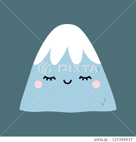 Cute mountain 125398037