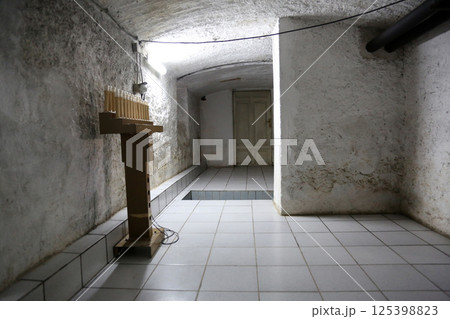 Tomb of the Servant of God Peter Barbaric in the Church of St. Aloysius in in Travnik, Bosnia and Herzegovina Tomb of the Servant of God Peter Barbaric in the Church of St. Aloysius in in Travnik, Bosnia and Herzegovina 125398823