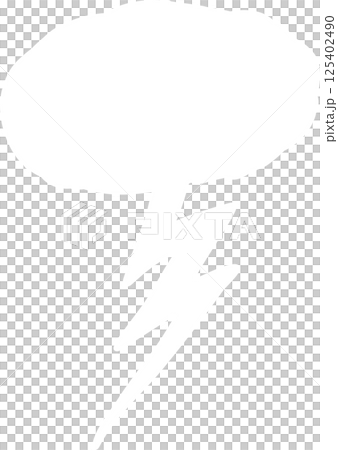 Speech bubble white 125402490