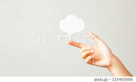 メッセージと通信のテックコンセプト 125403000