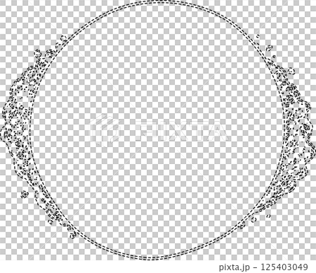 Circle frame Circle frame 125403049