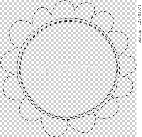 Circle frame Circle frame 125403071