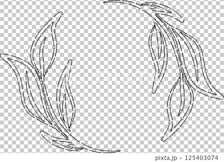 Circle frame Circle frame 125403074