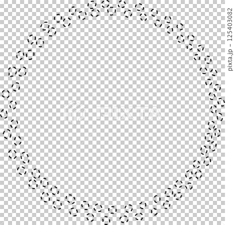 Circle frame 125403082