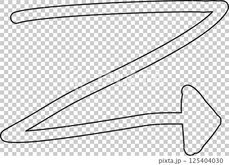 Set of arrow, hand drawn icons Set of arrow, hand drawn icons 125404030