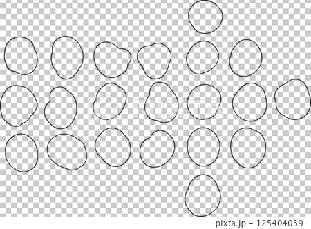 Set of arrow, hand drawn icons 125404039