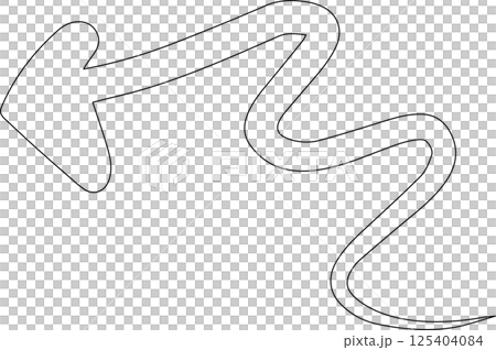 Set of arrow, hand drawn icons 125404084