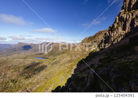 Views around Mt Ossa in Tasmania Australia 125404391