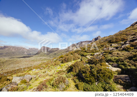 Views around Mt Ossa in Tasmania Australia 125404409