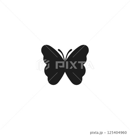 Butterfly Silhouette Vector Art 125404960