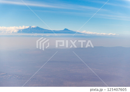 Mount Kilimanjaro from the Air 125407605