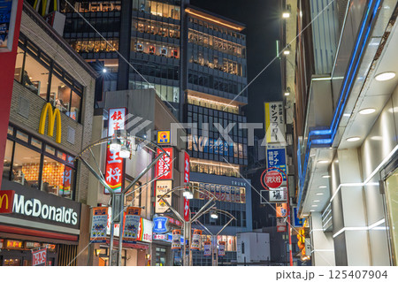 夜の厚木一番街 夜の厚木一番街 125407904