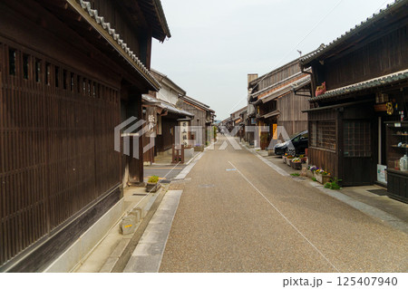 関宿、町屋の街並み 関宿、町屋の街並み 125407940