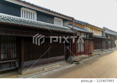 関宿、町屋の街並み 関宿、町屋の街並み 125407993