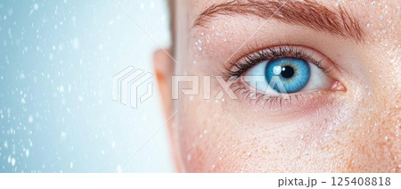 Conceptual of nano-scale medical technology for regenerating and treating affected skin 125408818