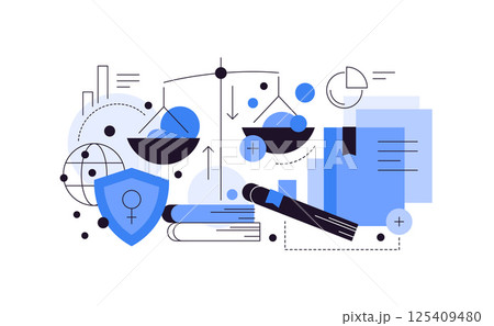 Gender equality. Female rights and laws 125409480