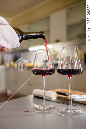 An Elegant and Exquisite Wine Pouring Experience Set in a Truly Refined Fine Dining Atmosphere 125409855