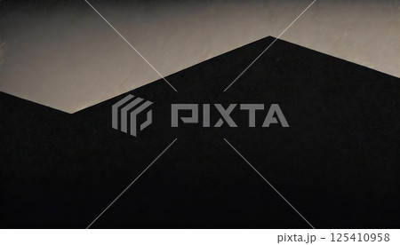 黒の装飾背景 125410958