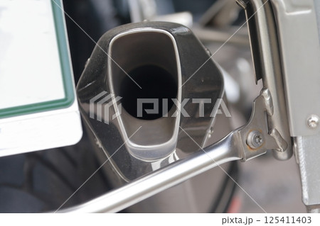 オートバイのマフラー(ステンレス製) オートバイのマフラー(ステンレス製) 125411403