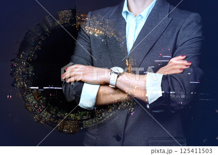 The concept of leadership and femininity in the business world. 125411503