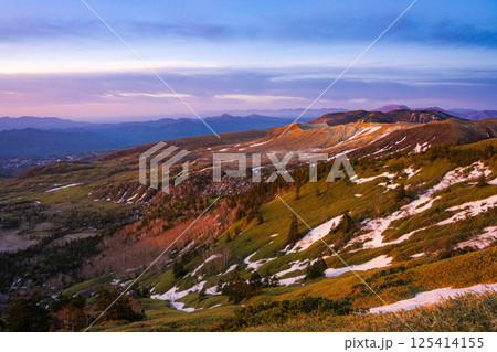 初夏の渋峠 朝景 【群馬県】 初夏の渋峠 朝景 【群馬県】 125414155
