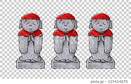 三尊地藏菩薩像 125414870