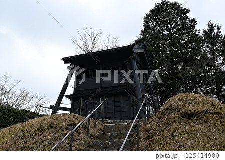 箱根関所の景色 125414980