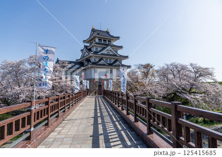 春の墨俣一夜城付近の風景 春の墨俣一夜城付近の風景 125415685