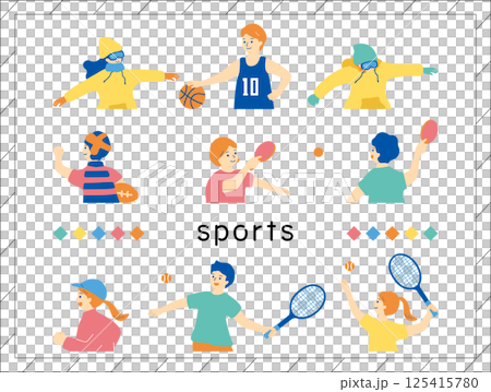 喜歡運動的人 喜歡運動的人 125415780