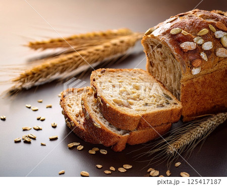 Whole Wheat Bread with Mixed Cereal Whole Wheat Bread with Mixed Cereal 125417187