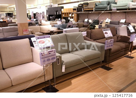 家具売り場 ソファ ショッピング 家具売り場 ソファ ショッピング 125417716