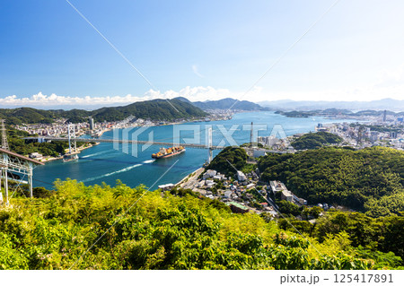 関門橋　2025年撮影 125417891