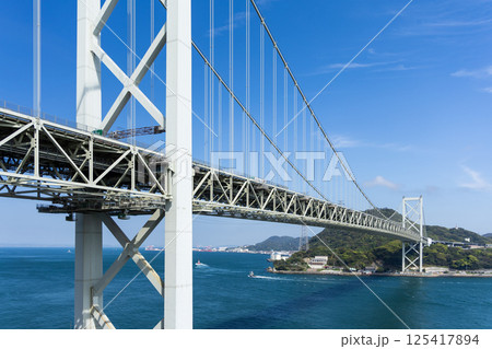 関門橋 2025年撮影 関門橋 2025年撮影 125417894